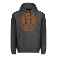 Charcoal Heather Kalamazoo College Premium Hoodie - artisFamous