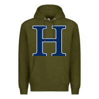 Army Green Hillsdale College Premium Hoodie - artisFamous