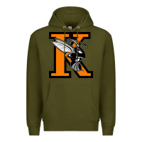 Army Green Kalamazoo College Premium Hoodie - artisFamous