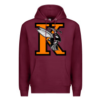 Burgundy Kalamazoo College Premium Hoodie - artisFamous