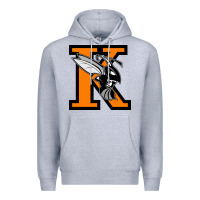 Heather Grey Kalamazoo College Premium Hoodie - artisFamous
