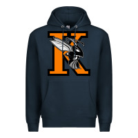 Navy Kalamazoo College Premium Hoodie - artisFamous
