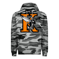Slate Camo Kalamazoo College Premium Hoodie - artisFamous