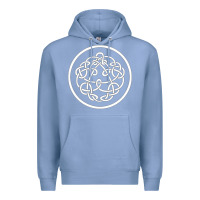 Colony Blue king crimson Premium Hoodie - artisFamous