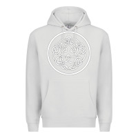 Dove Grey king crimson Premium Hoodie - artisFamous