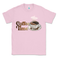 Bubblegum Pink coffee time Classic Tee - BarkalooDesign