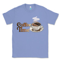 Colony Blue coffee time Classic Tee - BarkalooDesign