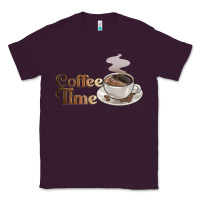 Plum coffee time Classic Tee - BarkalooDesign