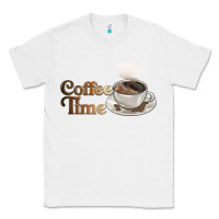 White coffee time Classic Tee - BarkalooDesign