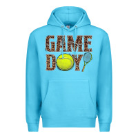 Ocean Blue tennis game day Premium Hoodie - BarkalooDesign