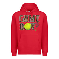 Red tennis game day Premium Hoodie - BarkalooDesign