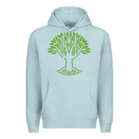 Blue Mist Maharishi International College Premium Hoodie - artisFamous