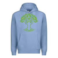 Colony Blue Maharishi International College Premium Hoodie - artisFamous
