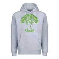 Heather Grey Maharishi International College Premium Hoodie - artisFamous