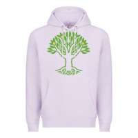 Lilac Maharishi International College Premium Hoodie - artisFamous