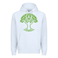 White Maharishi International College Premium Hoodie - artisFamous