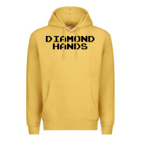 Antique Gold diamond hands Premium Hoodie - artisFamous