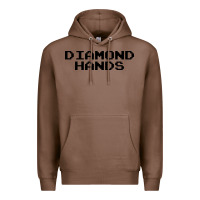 Chestnut diamond hands Premium Hoodie - artisFamous
