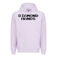 Lilac diamond hands Premium Hoodie - artisFamous