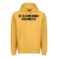 Mustard diamond hands Premium Hoodie - artisFamous