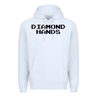 White diamond hands Premium Hoodie - artisFamous