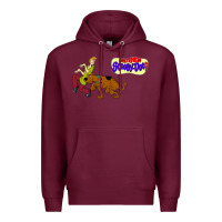 Burgundy Scooby Doo Premium Hoodie - artisFamous