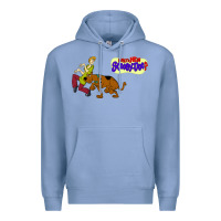 Colony Blue Scooby Doo Premium Hoodie - artisFamous