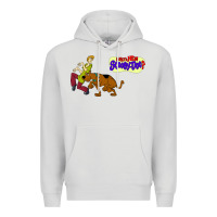 Dove Grey Scooby Doo Premium Hoodie - artisFamous