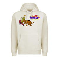 Oatmeal Heather Scooby Doo Premium Hoodie - artisFamous