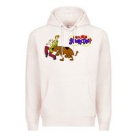 Pale Pink Scooby Doo Premium Hoodie - artisFamous
