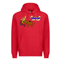 Red Scooby Doo Premium Hoodie - artisFamous
