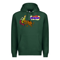 Sports Green Scooby Doo Premium Hoodie - artisFamous
