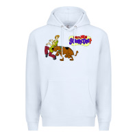 White Scooby Doo Premium Hoodie - artisFamous