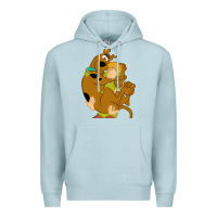Blue Mist Scooby Doo and Shaggy Premium Hoodie - artisFamous