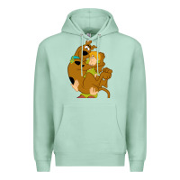 Seafoam Scooby Doo and Shaggy Premium Hoodie - artisFamous