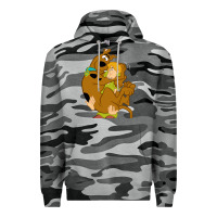 Slate Camo Scooby Doo and Shaggy Premium Hoodie - artisFamous