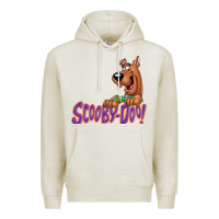 Oatmeal Heather Scooby-Doo Premium Hoodie - artisFamous