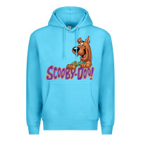 Ocean Blue Scooby-Doo Premium Hoodie - artisFamous