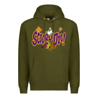 Army Green Scooby-Doo Premium Hoodie - artisFamous
