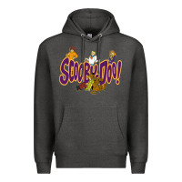 Charcoal Heather Scooby-Doo Premium Hoodie - artisFamous