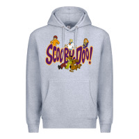 Heather Grey Scooby-Doo Premium Hoodie - artisFamous
