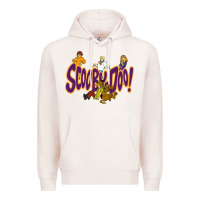 Pale Pink Scooby-Doo Premium Hoodie - artisFamous