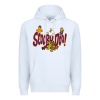 White Scooby-Doo Premium Hoodie - artisFamous