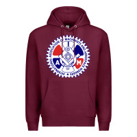 Burgundy association of machinists and aerospace workers classic Premium Hoodie - artisFamous