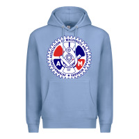 Colony Blue association of machinists and aerospace workers classic Premium Hoodie - artisFamous