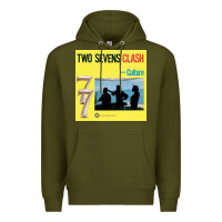 Army Green two sevens clash culture Premium Hoodie - artisFamous