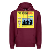 Burgundy two sevens clash culture Premium Hoodie - artisFamous