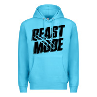 Ocean Blue beast mode classic Premium Hoodie - artisFamous