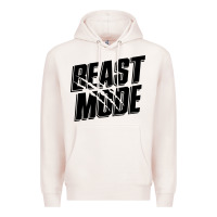 Pale Pink beast mode classic Premium Hoodie - artisFamous