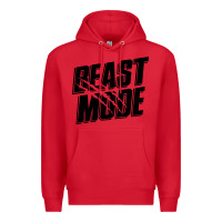 Red beast mode classic Premium Hoodie - artisFamous